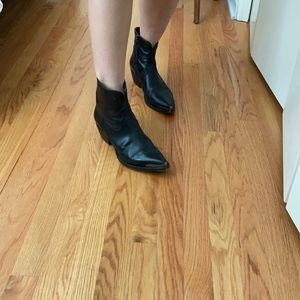 Western Frye booties